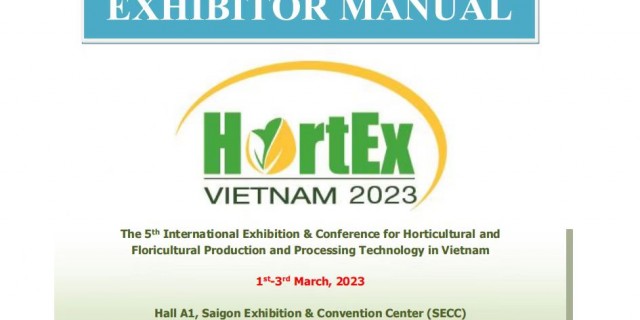 Welcome to HortEx Vietnam - Booth No. G9